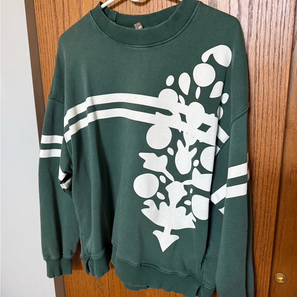 FP Movement by Free People Green Crewneck